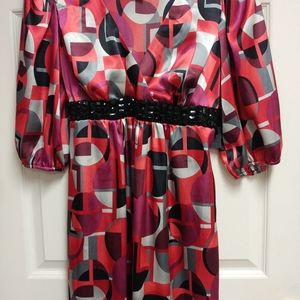 Beautiful modern print ladies dress